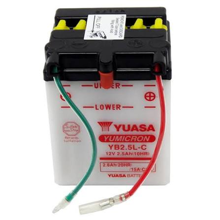 Dry Charged Motorcycle Battery