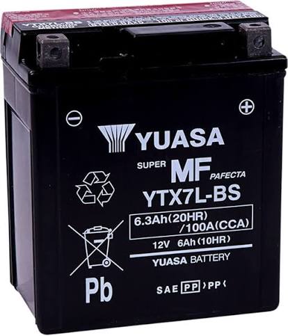Motorcycle Battery - YUASA
