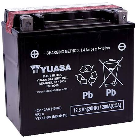 Yuasa Motorcycle Battery