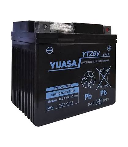 Yuasa Motorcycle Battery